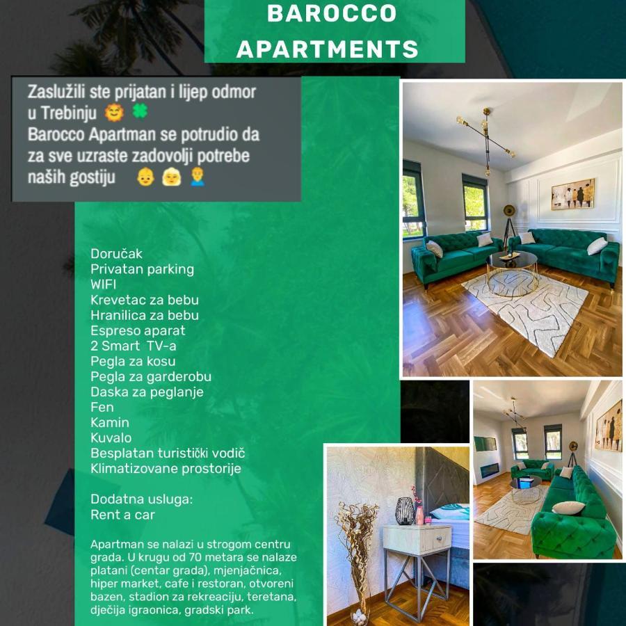 Apartman Barocco Требинье Экстерьер фото